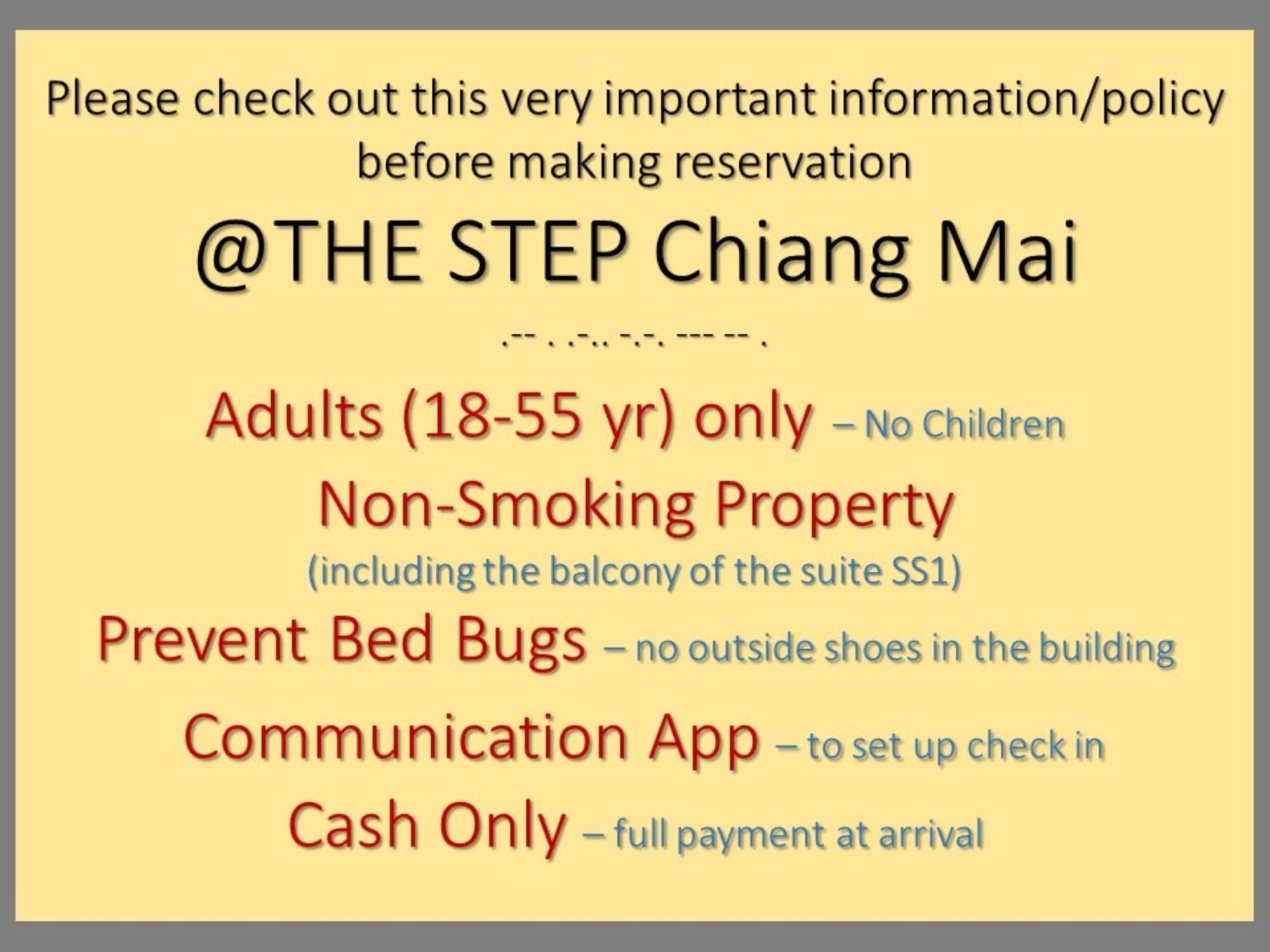 The Step Chiang Mai (Adults Only) Hotel ภายนอก รูปภาพ